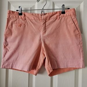 Bay Studio Womens Shorts coral/pink Beach STRETCH SIZE 10 P.